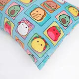Total Foodies Teal Pillowcase thumbnail 5